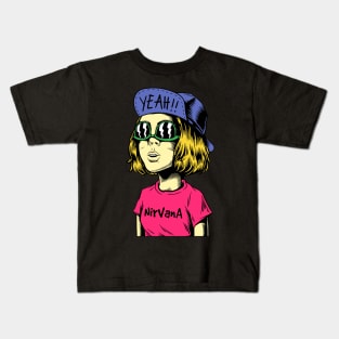 grunge girl Kids T-Shirt